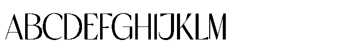 Delorian Display Regular Font UPPERCASE