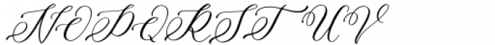 Delphanium Regular Font UPPERCASE