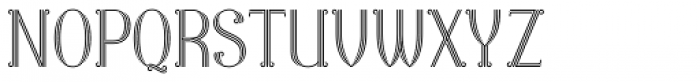 Delphi Tria Font UPPERCASE