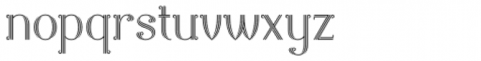 Delphi Tria Font LOWERCASE