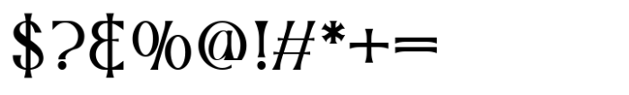 Delphine Regular Font OTHER CHARS