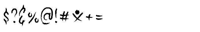 Delsigner Font OTHER CHARS