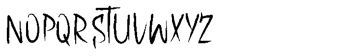 Delsigner Font UPPERCASE