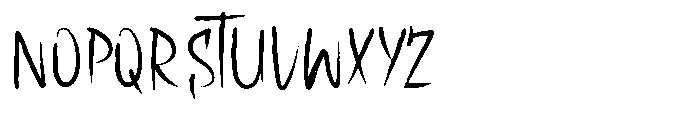 Delsigner Font LOWERCASE
