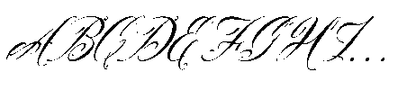 Delsya Script Italic Font UPPERCASE