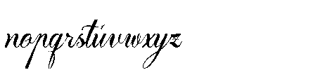 Delsya Script Regular Font LOWERCASE