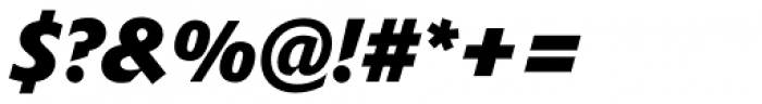 Delta BQ Bold Italic Font OTHER CHARS