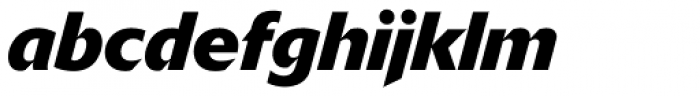 Delta Jaeger Bold Italic Font LOWERCASE