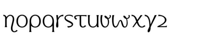 Delugional Regular Font LOWERCASE