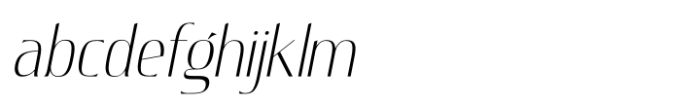 Deluxes Thin Italic FONT