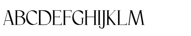 Delvey Modern Serif Font Font UPPERCASE
