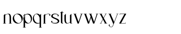Delvey Modern Serif Font Font LOWERCASE