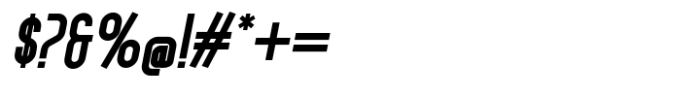 Delvon Family Alt Semi Bold Italic Font OTHER CHARS