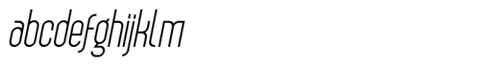 Delvon Family Alt Thin Italic FONT