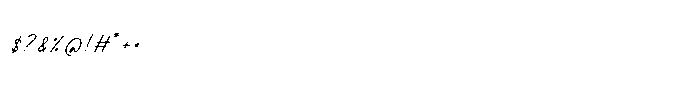 Delyra Script Font OTHER CHARS