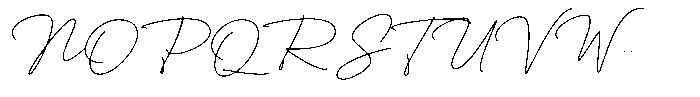 Delyra Script Font UPPERCASE