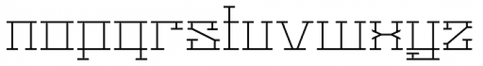 Delysian NF Font LOWERCASE