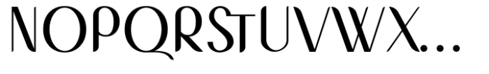Demiella Font UPPERCASE