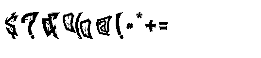 Demon Crown Regular Font OTHER CHARS