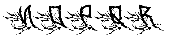 Demon Crown Regular Font UPPERCASE