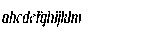 Demon stars FONT
