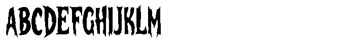 Demons Forgeds Font UPPERCASE