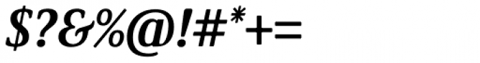 Demos Next Pro Cond Bold Italic Font OTHER CHARS