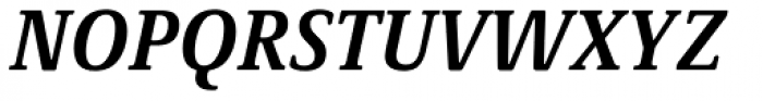 Demos Next Pro Cond Bold Italic Font UPPERCASE