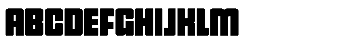 Denonea Racing Italic Regular Font UPPERCASE