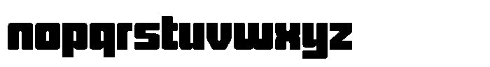 Denonea Racing Italic Regular Font LOWERCASE