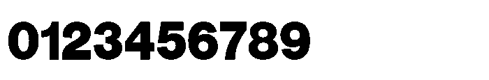 Denova Black Semi Condenced Font OTHER CHARS