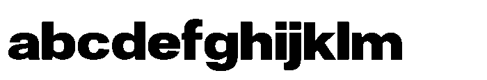 Denova Black Semi Expanded FONT