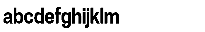 Denova Bold Condensed FONT