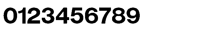 Denova Bold Font OTHER CHARS