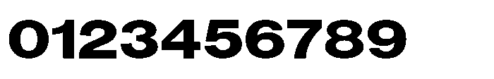 Denova Extra Expanded Font OTHER CHARS
