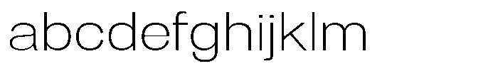 Denova Extra Light Expanded FONT