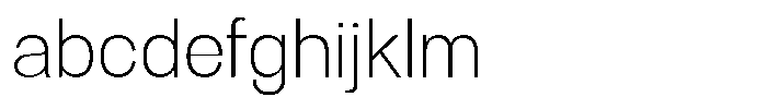 Denova Extra Light FONT