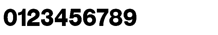 Denova Extra Semi Condenced Font OTHER CHARS