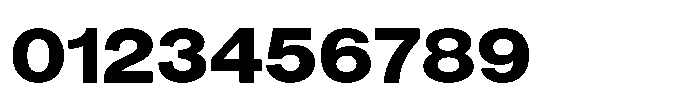 Denova Extra Semi Expanded Font OTHER CHARS
