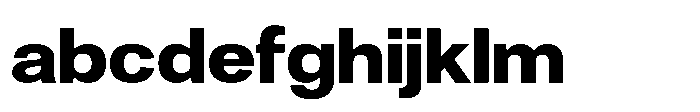 Denova Extra Semi Expanded FONT