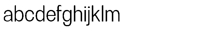Denova Light Semi Condenced FONT