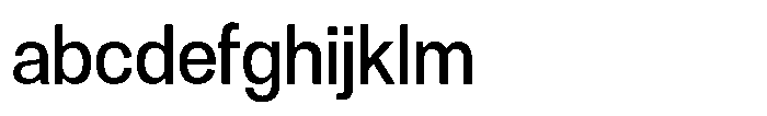 Denova Medium Semi Condenced FONT