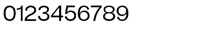 Denova Regular Font OTHER CHARS