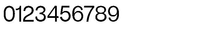 Denova Semi Condenced Font OTHER CHARS