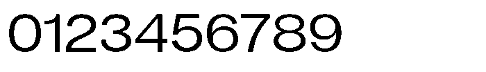 Denova Semi Expanded Font OTHER CHARS