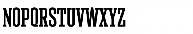 Denso Serif Bold Font UPPERCASE