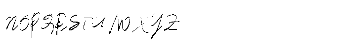 Densparta Signature Font UPPERCASE