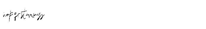 Densparta Signature Font LOWERCASE