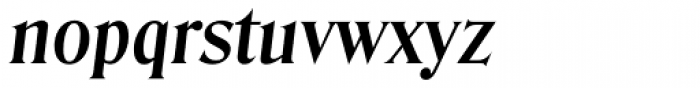 Denver Serial Bold Italic Font LOWERCASE