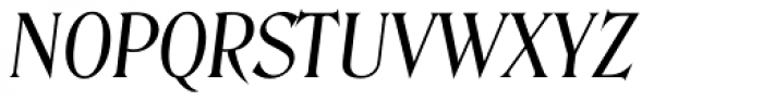 Denver Serial Italic Font UPPERCASE